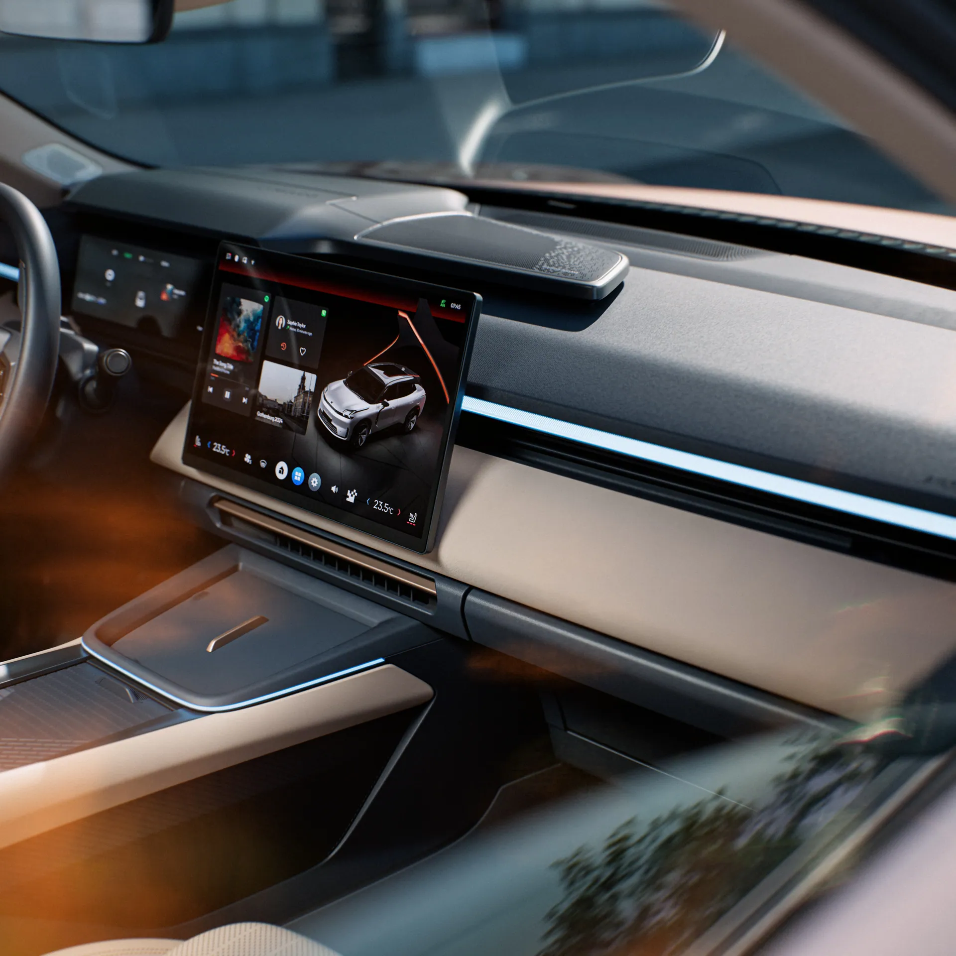 Lynk & Co 08 — Pantalla central de 15,4”